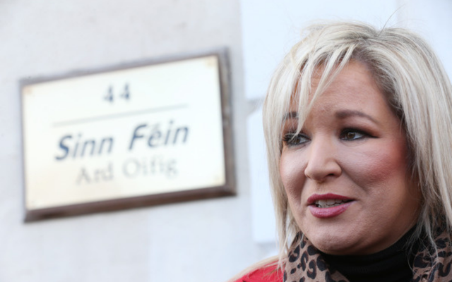 Sinn Féin Vice President Michelle O\'Neill. 