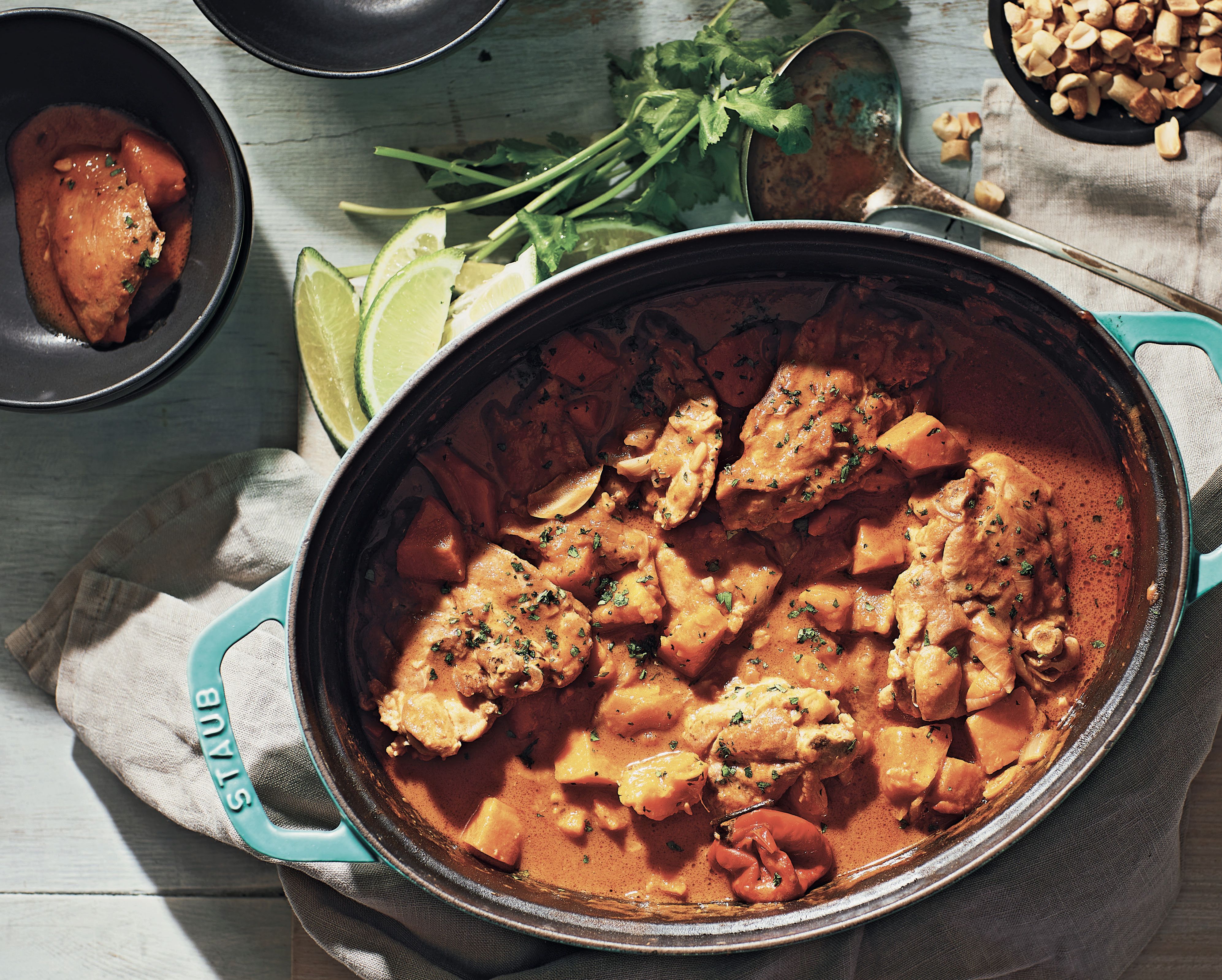 Groundnut chicken and sweet potato stew with Guinness Foreign Extra Stout recipe