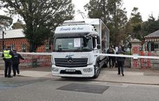 Man arrested after reversing truck through gates of Russian Embassy in Dublin