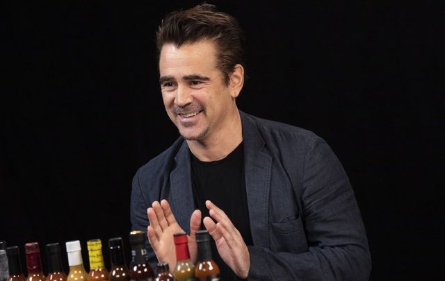 Colin Farrell on Hot Ones.