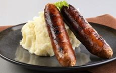 An Irish twist on a winning comfort food - bangers and mash