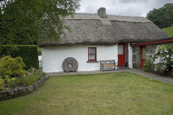 Ballinacourty thatched cottage, in County Waterford.