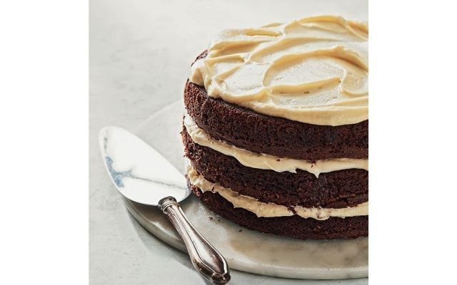 Chocolate, Guinness and potato cake