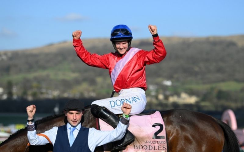 Rachael Blackmore makes horse racing history by winning Cheltenham Gold Cup