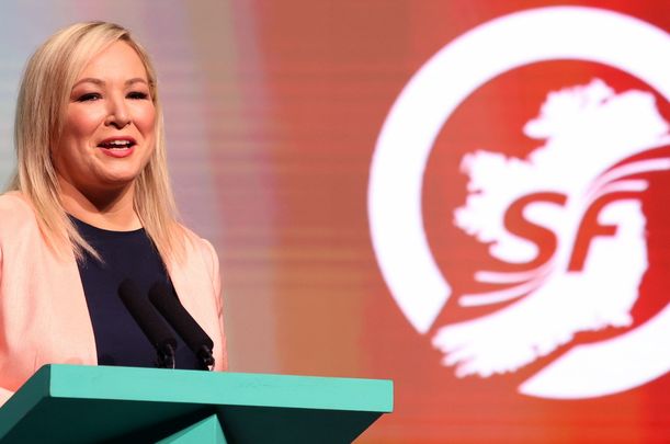 Sinn Fein\'s First Minister of Northern Ireland Michelle O\'Neill.