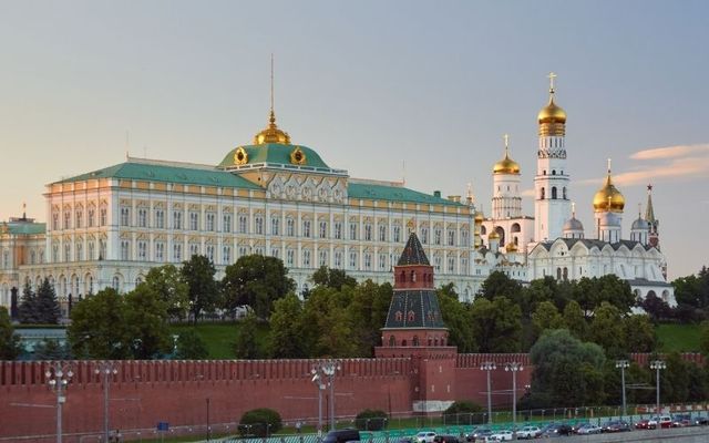 The Kremlin in Moscow. 