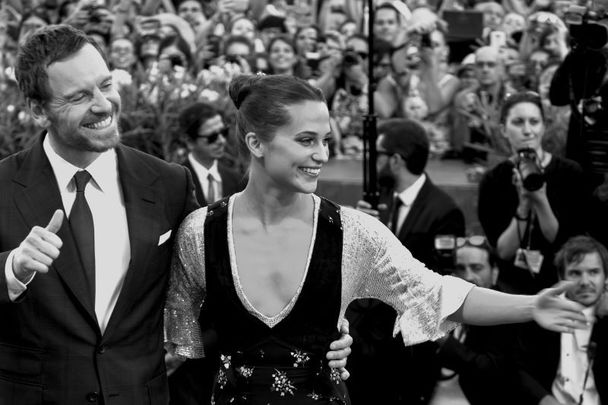 September 2, 2016: Michael Fassbender and Alicia Vikander attend the premiere of \'The Light Between Oceans\' during the 73rd Venice Film Festival at Sala Grande in Venice, Italy. 