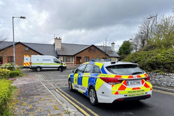 April 13, 2022: Gardai outside the private residence at Connaughton Road, Sligo, where they discovered the body of Michael Snee on April 12.