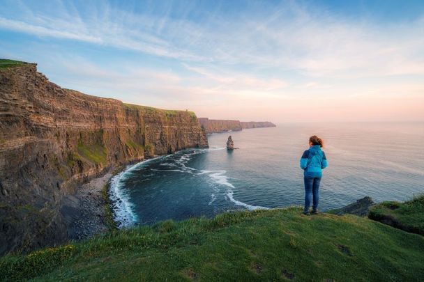 The Cliffs of Moher in Co Clare, Ireland/