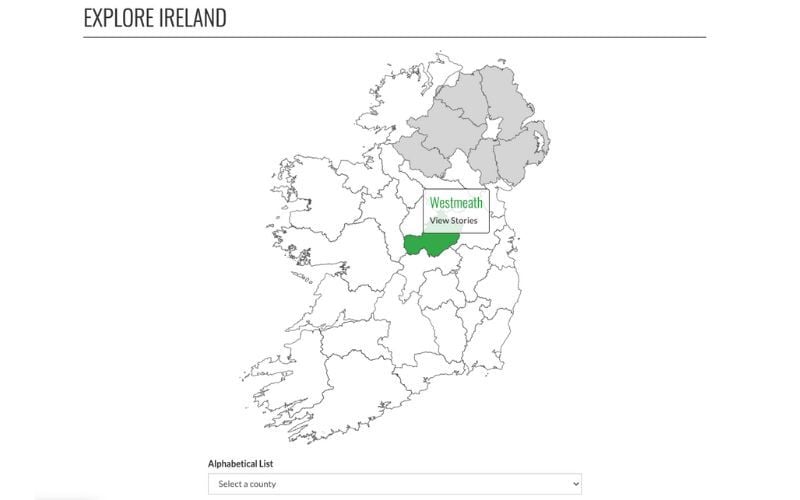 Explore the island of Ireland with IrishCentral's interactive map