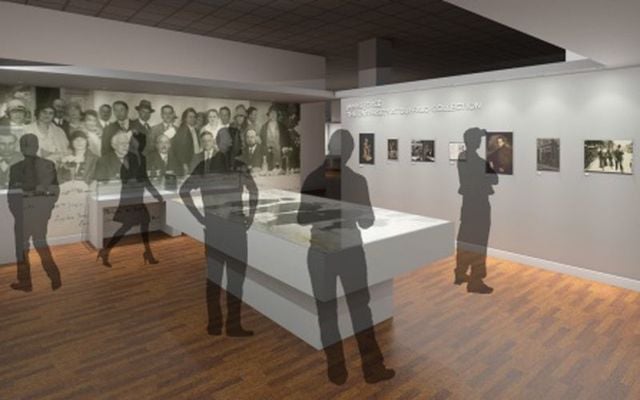 A visual rendering of the UB James Joyce Museum in Abbott Hall on the UB South Campus.