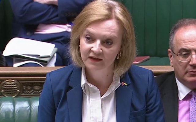 May 17, 2022: UK Foreign Secretary Liz Truss speaking in the UK House of Commons confirming that a bill will be introduced to revise parts of the Northern Ireland Protocol.