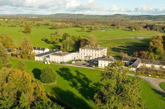 Strokestown Park house and gardens. 