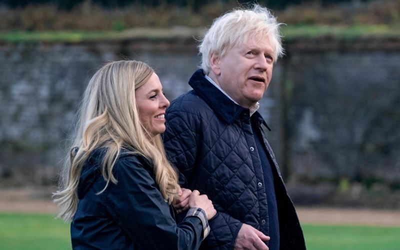 Kenneth Branagh plays Prime Minister Boris Johnson in “This England”