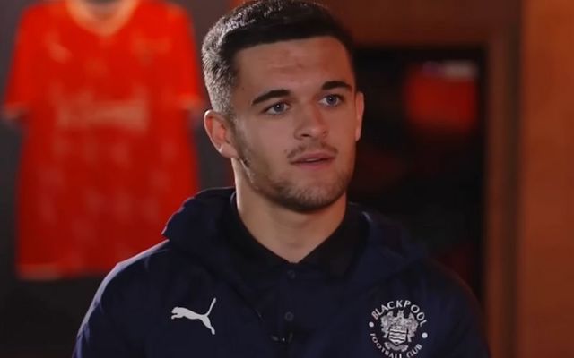 Blackpool footballer Jake Daniels has become the only openly gay professional male footballer in Britain.