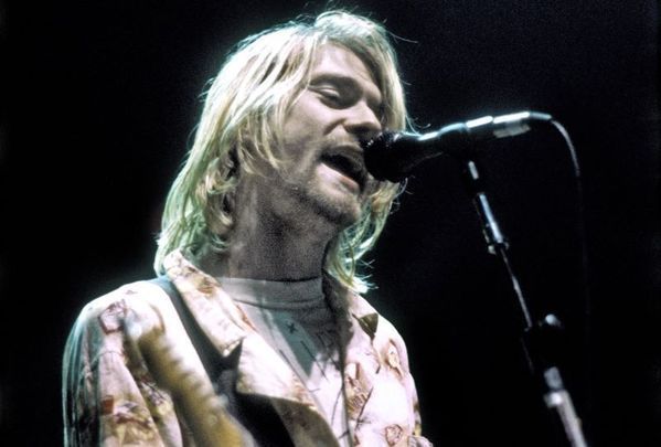 Nirvana\'s frontman, Kurt Cobain.