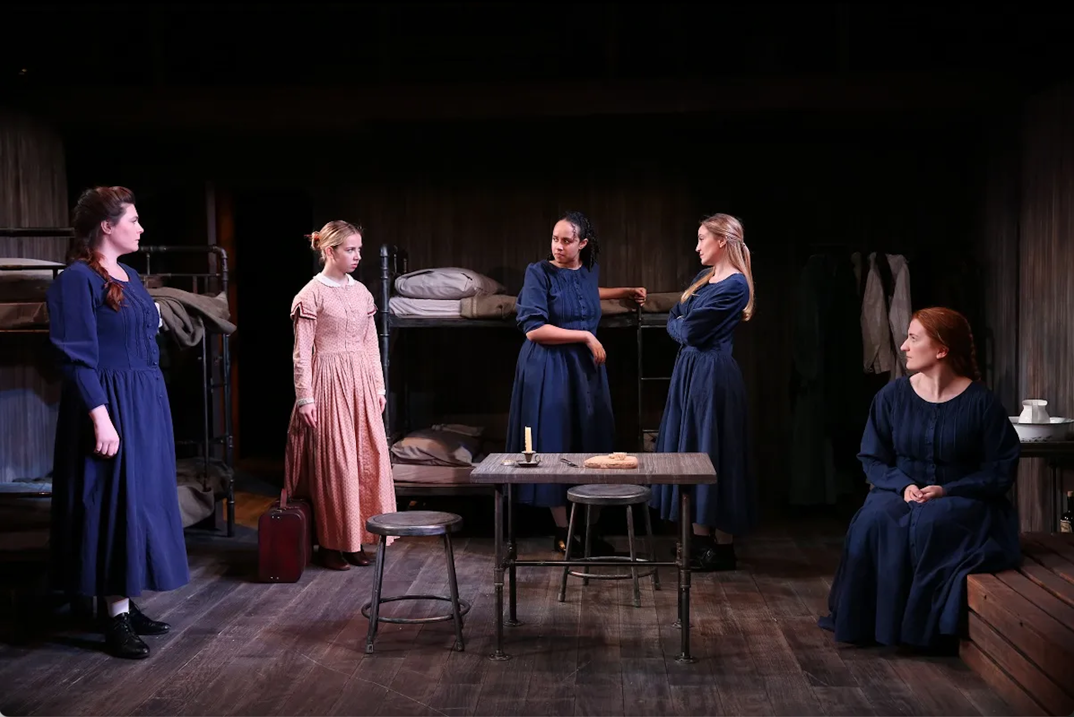 Take this voyage with "Belfast Girls" at the Irish Rep