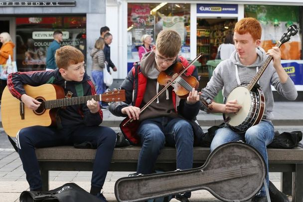 Scenes from the Fleadh Cheoil na hÉireann in 2019 in Drogheda, Co Louth.