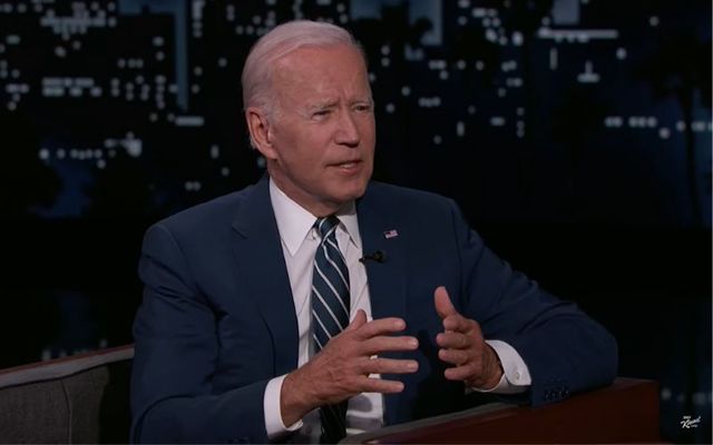 June 8, 2022: President Joe Biden appears on Jimmy Kimmel Live! on ABC.