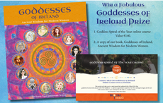 Win a copy of "Goddesses of Ireland” plus online Celtic course from Moon Mná