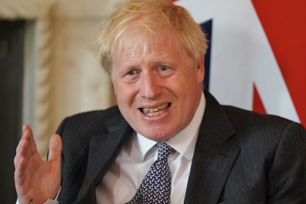 June 13, 2022: Prime Minister Boris Johnson at Downing Street in London, England.