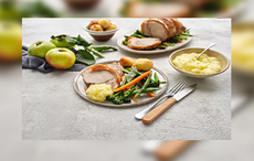 Irish roast pork with Bramley apple sauce recipe