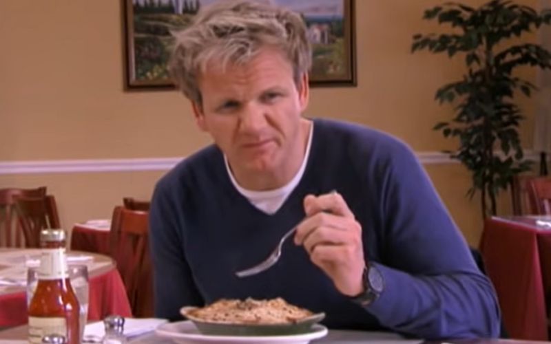 WATCH: Gordon Ramsay pukes after trying "American Irish Shepherd's Pie"