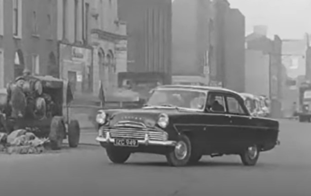 Traffic problems in Dublin city, Ireland 1962