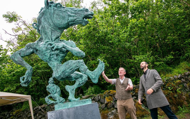 Púca art installation officially unveiled in the Burren