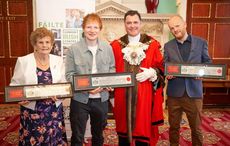 Ed Sheeran gives nod to his Irish heritage at Freedom of the City of London awards