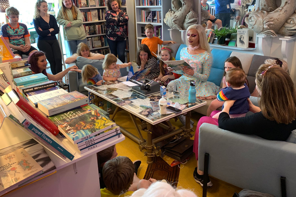 Panti Bliss: \"We’re inside having story time. The fascists are outside screaming at the LGBTI+ community and the local Gardai.\"