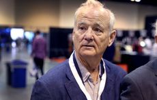 Bill Murray pictured wearing Limerick jersey at All Ireland semi-final in Croke Park