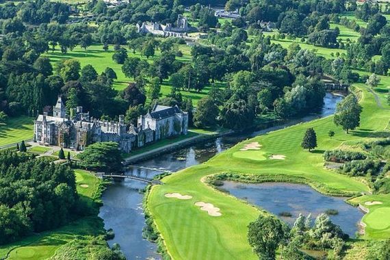 The luxurious Adare Manor hotel in County Limerick. 
