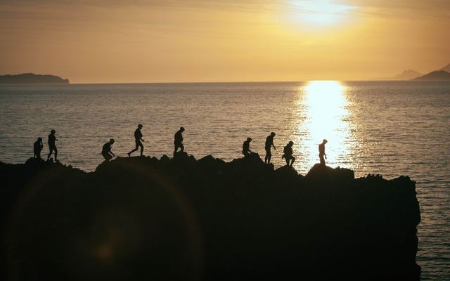 Coasteering at Delphi Adventure Center. 