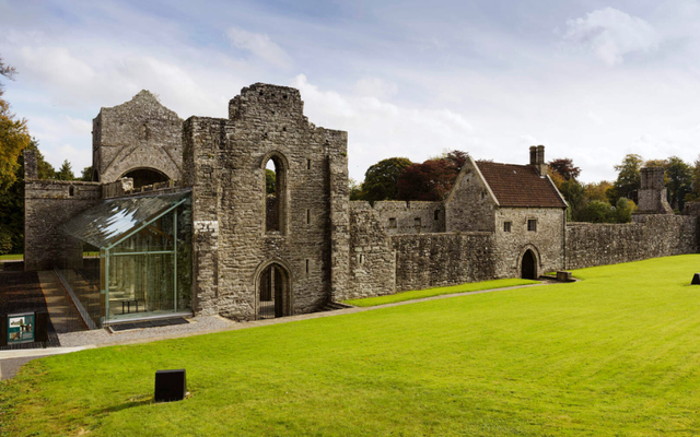 Boyle Abbey in County Roscommon 