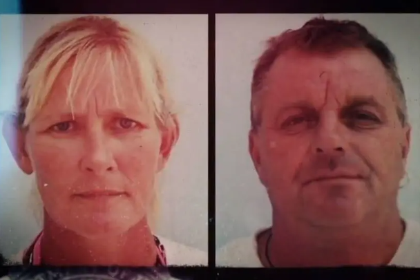 \"America\'s Most Wanted\": Christopher Jones (57) and Alison Gracey (54).