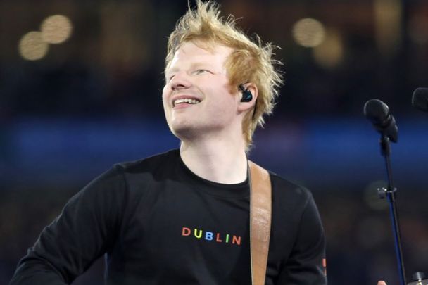 April 23, 2022: Ed Sheeran performing in Dublin\'s Croke Park for the first stop of his  ‘+ - = ÷ x Tour’ (‘The Mathematics Tour’).