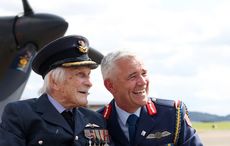 Irish honor 103-year-old Irishman last surviving pilot of Battle of Britain against Nazis 