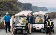 Cliffs of Moher's electric buggies make Irish attraction more accessible than ever