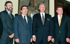 Bill Clinton praises David Trimble’s role in Northern Ireland peace process