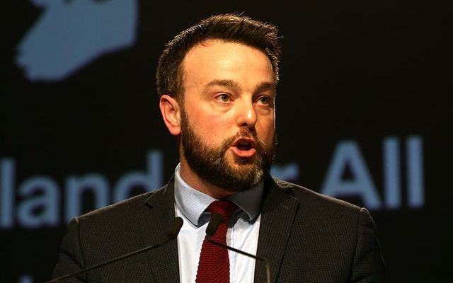 Colum Eastwood, head of the SDLP in Northern Ireland, pictured here in Dublin in 2019.