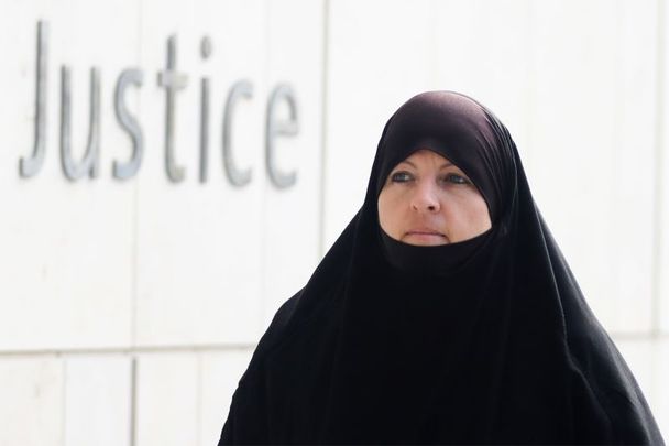 July 22, 2022: Former Irish soldier Lisa Smith arrives at the Central Criminal Court. Smith was found guilty of being a member of the Islamic State terrorist group in May, and was sentenced to 15 months in prison.