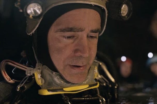 Colin Farrell in \"Thirteen Lives\".