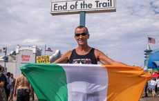 Irishman runs from Boston to Santa Monica in memory of old friend