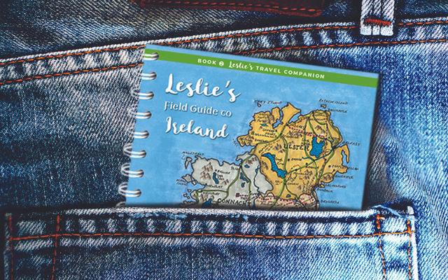 Collection of Leslie Lee\'s Irish travel guides