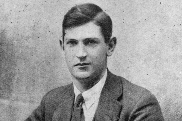 Michael Collins, pictured here in 1916.