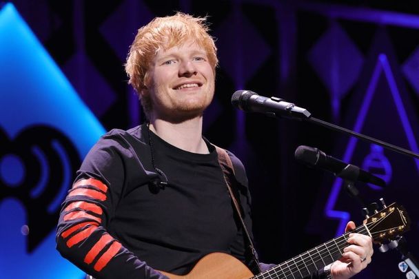 December 10, 2021: Ed Sheeran performs onstage during iHeartRadio Z100 Jingle Ball 2021 in New York City.