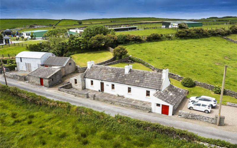 Take a look inside this 200-year-old traditional Irish cottage in Co Clare
