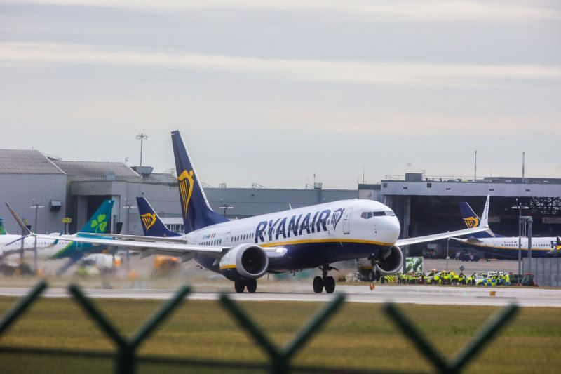 WATCH: Dublin Airport's new €320m runway opens with Ryanair flight