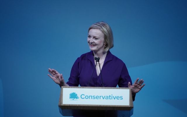 Newly-elected British Prime Minister Liz Truss. 